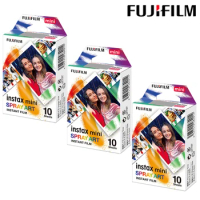 Fujifilm Instax Mini Film Instax Mini 11 Spray Art Design Film For Fuji Mini 12 8 9 7s 25 26 70 90 Instant Camera SP-1 SP-2 Evo