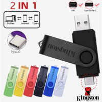 【LOCAL SELLERS】 Kingston OTG USB Flash Drive Type-C Pen Drive 512GB 1TB 2TB Memory OTG USB Stick Key
