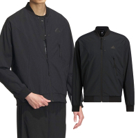 Adidas TH BOM WV JKT 男款 黑色 運動 休閒 穿搭 飛行外套 夾克 外套 IP4958