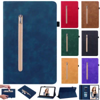 For Samsung Galaxy Tab S8 Plus 2022 Wallet Case for Samsung Galaxy Tab S7 FE LTE /S7 Plus 12.4inch with Pencil Holder Cover