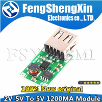 New 2V-5V To 5V 1200MA USB Output Boost Converter Mini DC-DC Step-up Power Module Lithium Battery Charger Board For Phone Camera