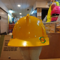 Helm Safety Proyek MSA Topgard Kuning Fastrack - Safety Helmet MSA Top Guard SNI
