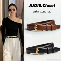 Thắt Lưng Da Nữ Bản Nhỏ 2 Size Hottrend Dễ Phối Đồ JUDIE.Closet