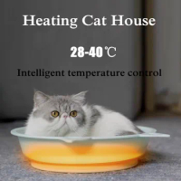 Intelligent Charging Heating Cat House Constant Temperature Thermal Pet House Winter Warm Plastic Cat Dog Sleeping Bed