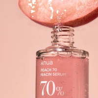 Anua Peach 70% Nicotinamide Essence Whitening Brightening Skin Serum Korean Original Moisturizing Improve Facial Essence 30ml