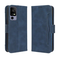 Suitable For TCL 40R phone case flip leather wallet with multiple card slots for TCL 40 R TCL 40R Phone case