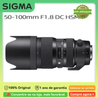 Sigma 50-100mm F1.8 Art DC HSM APS-C Medium Telephoto Zoom Large Aperture DSLR Camera Lens For Canon 80D 90D Nikon D7200 D7500