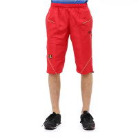 Hamlin Yume Short Pants Celana Olahraga Pria 3/4 Model Kerut Lutut Material Parasut ORIGINAL - Red B