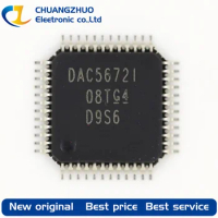 1Pcs New original DAC5672IPFBR DAC5672I 20ns 14 Parallel 3V~3.6V TQFP-48(7x7) Digital To Analog Converters