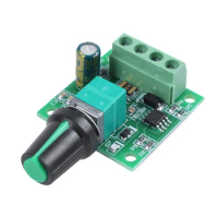 1.8V 3V 5V 6V 7.2V 12V 2A 30W DC Motor Speed Controller (PWM) 1803BK Adjustable Driver Switch