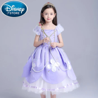 Disney Frozen 2 dress Anna Elsa Kids Cartton Disfraz Princess Sofia Girl Disfraces Rapunzel Costume christmas costume for girl