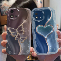 เคสโทรศัพท์, สำหรับ Realme C11 2021 Realme RMX3231, ขอบหยักและโค้ง, ดีไซน์ไล่โทนสี, กันกระแทก, ป้องก