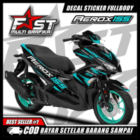 Decal Sticker Variasi Fullbody Aerox 155 vva - Dekal Stiker Aerox lama Decal Stiker Motor Aerox Lama