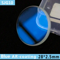28mm*2.5 Flat Sapphire Crystal For SKX013 SKX015 Blue/Red/Clear AR Coating Watch Glass Replacement Mod Part (SJG10)