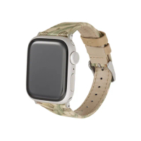 【Gramas】Apple Watch 38/40/41/42mm 仕女彩繪錶帶 BEST OF MORRIS 聯名限量款(米白)