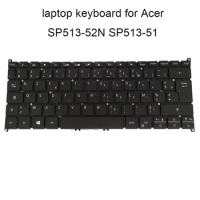FR French Hungarian Replacement keyboard SP513 52N backlight Laptop keyboard for Acer SPIN 5 SP513-51 SF114-32 SV3P-A81BWL black