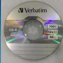 Mini 16X 700MB CD-R Recordable Blank Media 50Pcs Blank Discs CD CD-R 16x  Silver