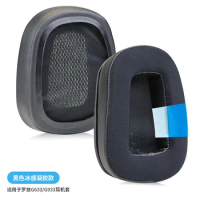 [Ice gel]Replacement Earpads for Logitech G633 G933 G533 Headset Headphones Leather Sleeve Earphone Earmuff