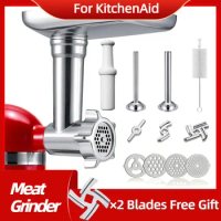Kitchen Aid Meat Grinder Attachment Metal Meat Mincer for All Kitchenaid Stand Mixer