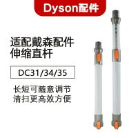 適用於戴森吸塵器延長桿伸縮管直管直桿子硬桿DC31 dc34 dc35配件 U1SY