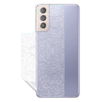 O-one大螢膜PRO Samsung三星 Galaxy S21+/S21 Plus 全膠背面保護貼 手機保護貼-水舞款