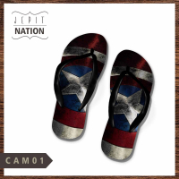 [SENDAL JEPIT] Captain Amerika (CAM), JEPITNATION Sendal Jepit Laki Cowo Pria Cewe Wanita Perempuan 