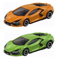 《TAKARA TOMY》TOMICA No.107 藍寶堅尼Revuelto 一般色+ 初回色 東喬精品百貨