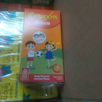 Contrexin syrup buat turun panas demam anak