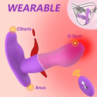 Vibrating Prostate Massager Men Wireless Anal Plug Vibrator Powerful Buttplug Stimulator Sex Toys for Adults Women