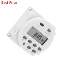 25Pcs CN101A Timer Switch AC/DC 12V 24V 110V 120V 220V 240V Digital LCD Power Week Mini Programmable Time Switch Relay 8A To 16A