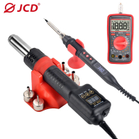Jcd Hot Air Súng 8208 Micro Rework Hàn Trạm LCD Kỹ Thuật Số Máy Sấy Tóc Cho Hàn 220V 750W Nhiệt Súng