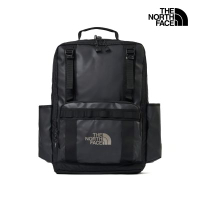 【The North Face 官方旗艦】 北面男女款黑色DWR防潑水大容量多功能休閒後背包｜8BK4BIA 筆電包/登山包