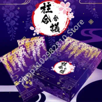 Japanese Demon Slayer Kimetsu No Yaiba Card Letters Children Anime Peripheral Character Collection Kids Gifts Playing Card Toys
