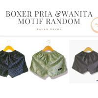 Kolor pria & wanita (motif random)