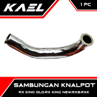 Leher Knalpot RXS RX S & RX King New & RXK RX K & RX King Old Sambung Pipa Konektor Kenalpot Exhaust
