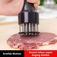 Jarum Pelunak Daging Rebound Otomatis Rumah Tangga, Steak Ikan, Potongan Ayam, Jarum Daging Longgar,