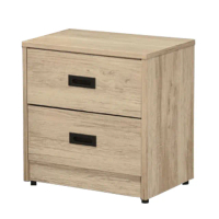 【顛覆設計】美雅橡木色1.6尺二抽床頭櫃