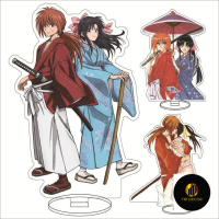 Mô hình Standee Factory Sales Rurouni Kenshin Himura Kenshin Battling Acrylic Phụ kiện trang trí để
