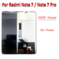 NEW Tested For Xiaomi Redmi Note 7 LCD Screen Display Digitizer For Redmi Note 7 Pro Assembly Replacement NO Frame