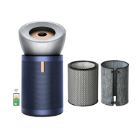 【dyson 戴森】BP03 Purifier Big+Quiet 強效極靜甲醛偵測空氣清淨機 循環風扇(亮銀色及普魯士藍)