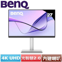 BENQ 27型 MA270U 4K USB-C 護眼螢幕 (for MacBook)