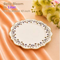 Piring Mangkok Keramik Estetik Premium Belle Bloom Gold Rim | Hoomey Petite Maison - Mangkok Piring 