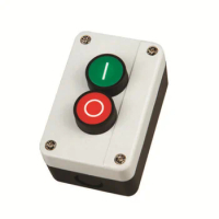 Durable ABS Push Button Control Station Box Switch Accessories Remote Start Stop Motor Solenoid IP55 Button Case Box