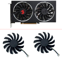 DIY Cooling Fan 85MM 4PIN GA91B2U GA91S2U RX 5500 XT Red Dragon GPU Fan For Powercolor RX 5500 XT Red Dragon 8GB GDDR6 video fan