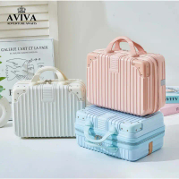 AVIVA Suitcase Luggage กระเป๋าเดินทาง กระเป๋าเครื่องสําอาง ขนาดเล็ก 14 นิ้ว สําหรับผู้หญิง