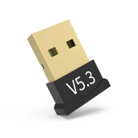 Di động Bộ phát bluetooth Bộ chuyển đổi không dây USB Khóa điện tử USB Bluetooth 5.3 Bộ chuyển đổi U