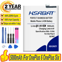 HSABAT 5000mAh BLP657 Battery For OnePlus 6 OnePlus Six 1+ One Plus 6