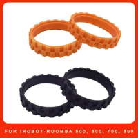 Great Adhesion and Easy to Assembly Tire skin for IROBOT ROOMBA Wheels Series 500, 600, 700, 800 and 900 Anti-Slip