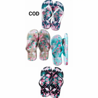 Sandal_Smd Jepit Wanita Sendal Boloni Cewek Motif Bunga size 37 40
