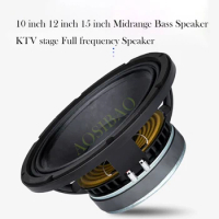 10Inch 12Inch 15 Inch Midrange Bass Speaker High-power 700W 8 Ohm Audio Woofers Speaker Speciality KTV Stage Loudspeaker Unit